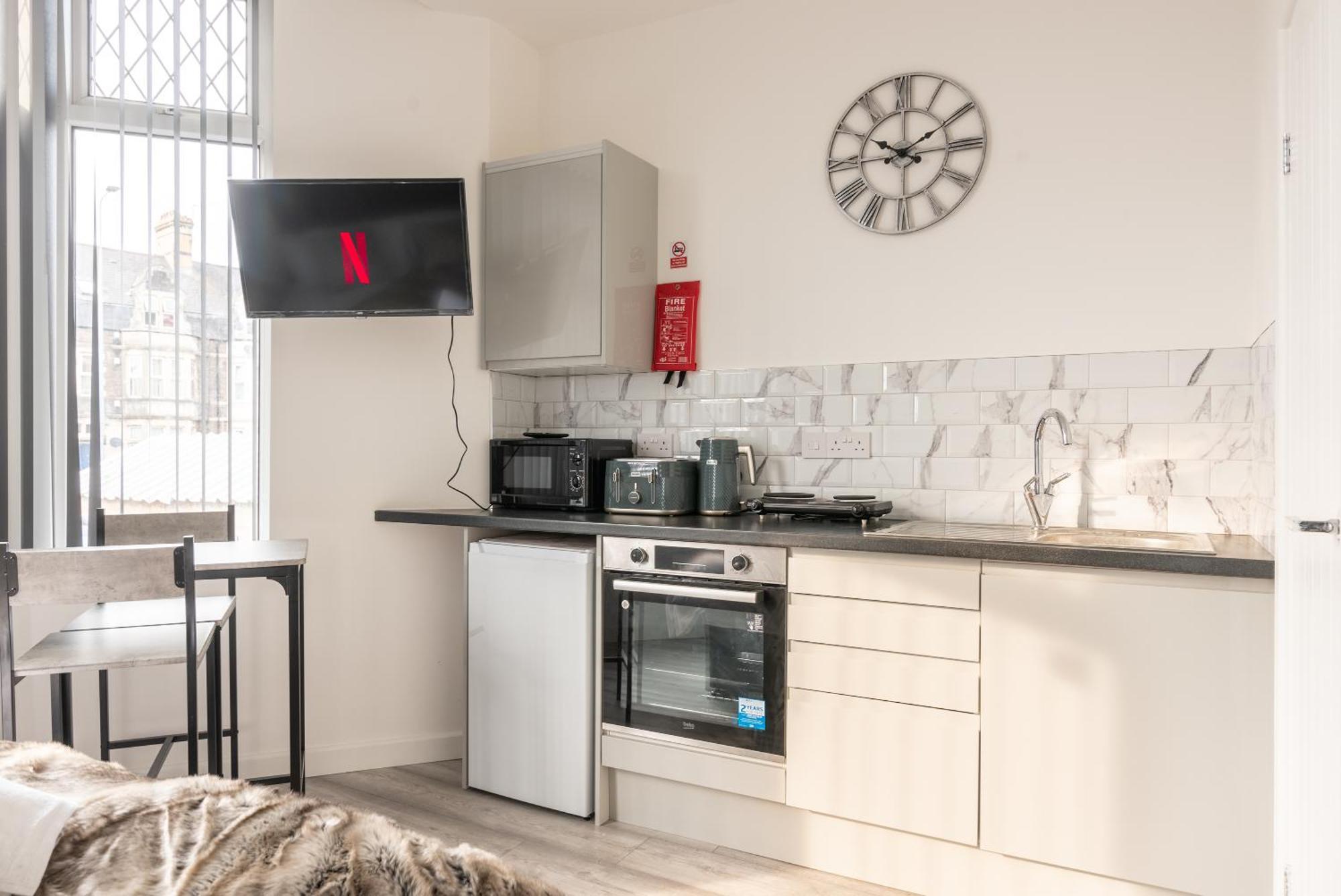 Cosy Cardiff Apartments - Garden Lounge 外观 照片